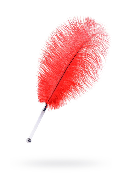 Перо TOYFA Theatre, страусиное, прозрачное, 40 см_1