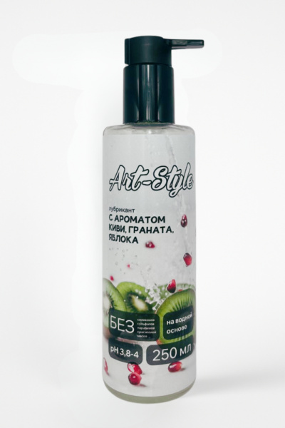 Лубрикант на Водной Основе Art-Style с ароматом Киви Гранат Яблоко 040015ars_1