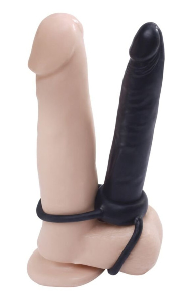 Насадка на фаллос для двойного проникновения Fetish Fantasy Series Double Trouble_1