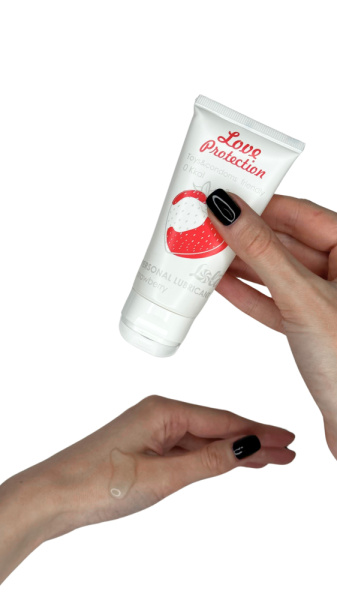 Лубрикант на Водной Основе Lola Games Love Protection Strawberry 50ml_2
