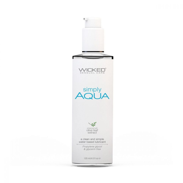 Легкий лубрикант на водной основе Wicked Simply AQUA, 120 мл_1