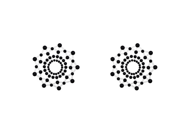 Наклейки на Грудь Burlesque Rowland Black_1