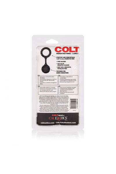 Утяжеленное эрекционное кольцо Colt Weighted Ring_2