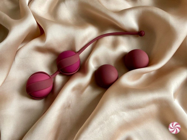 Набор Сменных Вагинальных Шариков Love Story Valkyrie Wine Red_1