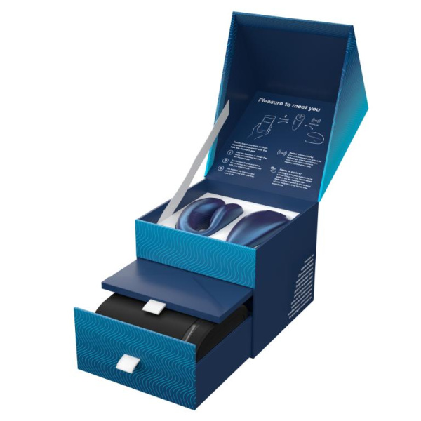 Сенсорный вибромассажер для пар We-Vibe Chorus Cosmic Blue_4