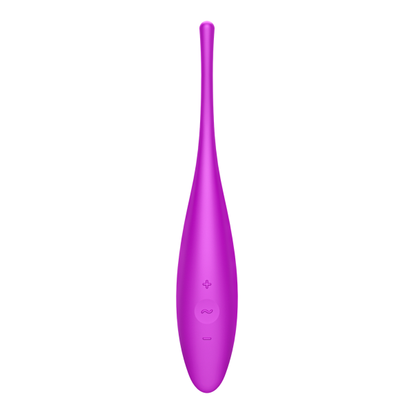 Перезаряжаемый точечный вибромассажер Satisfyer Twirling Joy, фуксия_1