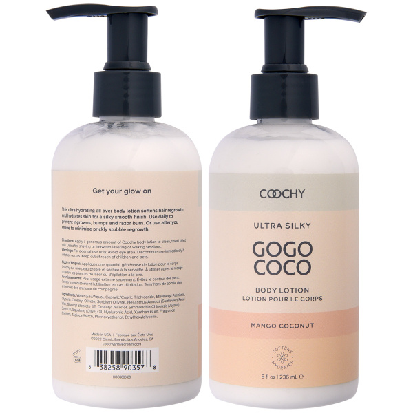Ультраувлажняющий лосьон для тела COOCHY Ultra Silky Body Lotion манго, кокос 136 мл_4