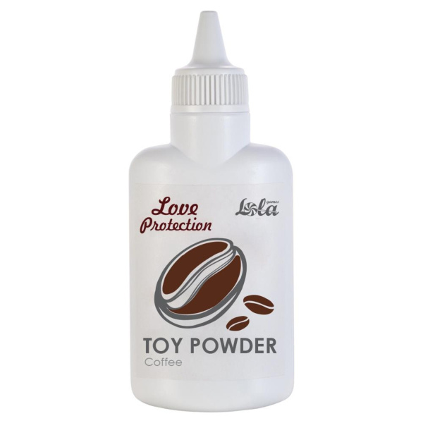 Пудра для игрушек ароматизированная Love Protection Coffee 30g_1