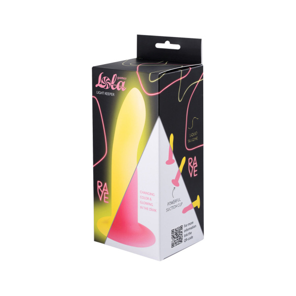 Светящийся в темноте дилдо Rave Light Keeper_1