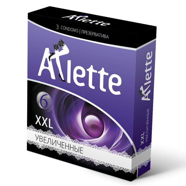 Презервативы "Arlette" №3, XXL Увеличенные  3 шт._2