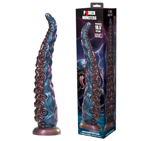 Maelstrom Beastlord, фаллоимитатор на присоске, серии Power Monsters, 47 см_2