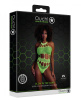 Боди with Grecian Neckline - Neon Green - XS/XL_1