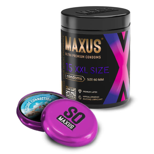 Презервативы MAXUS XXL, с увеличенным размером, X-Edition, 15 шт_3