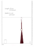 Хлыст Ouch Ouch! - Flogger - Burgundy_4