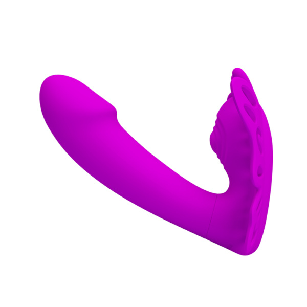 Вибратор с клиторальной и вагинальной стимуляциями Pretty Love BI-014849W_1