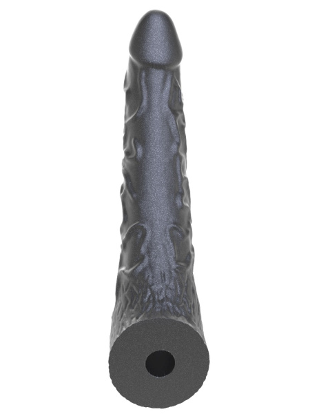 Втулка анальная black bent, l 150 мм, d 35 мм цвет чёрный арт. 132304_3