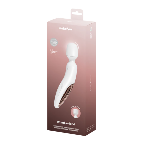 Вибромассажер для тела Satisfyer Wand-erland Woman, белый_4