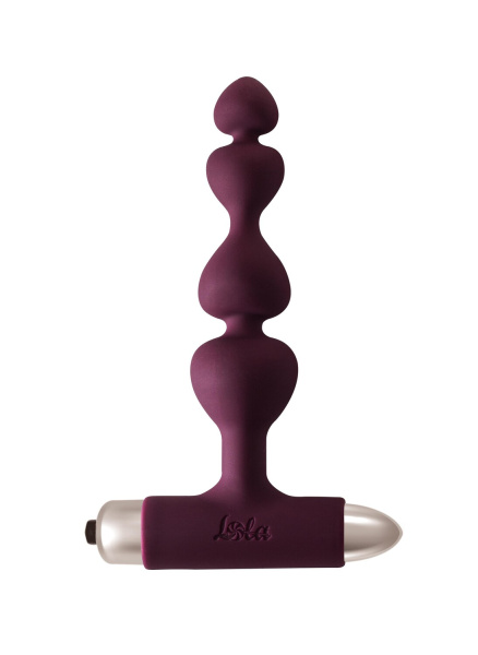Анальная пробка с вибрацией Spice it up New Edition Excellence Wine red_1