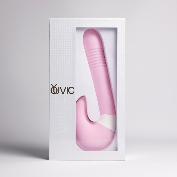 Вибростимулятор зоны G, 2 в 1 Youvic, розовый_1