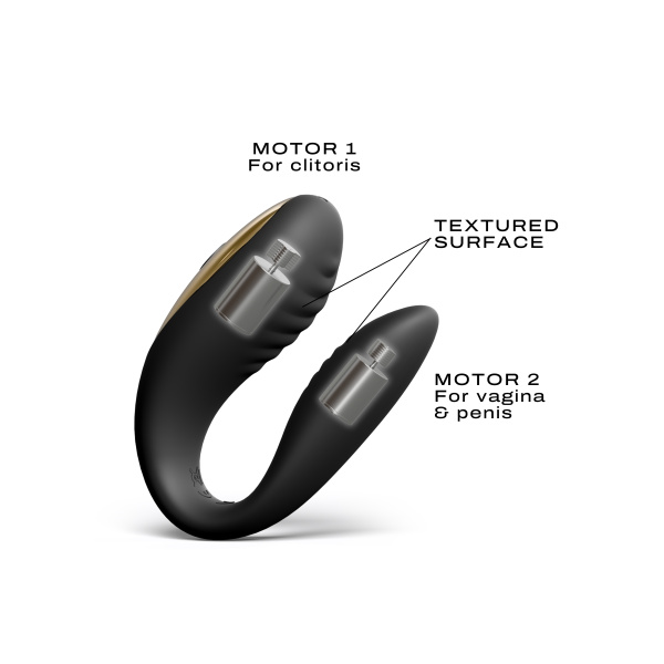 Вибратор для пар с пультом DORCEL PERFECT LOVER_3