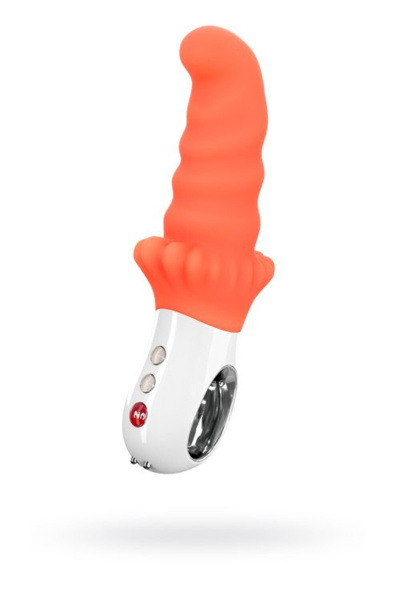 Вибратор Fun Factory Vibe MOODY, силикон, оранжевый, 19 см_5