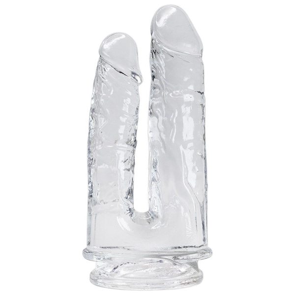 Фаллоимитатор двойной Imperium Jelly Dildo прозрачный_2