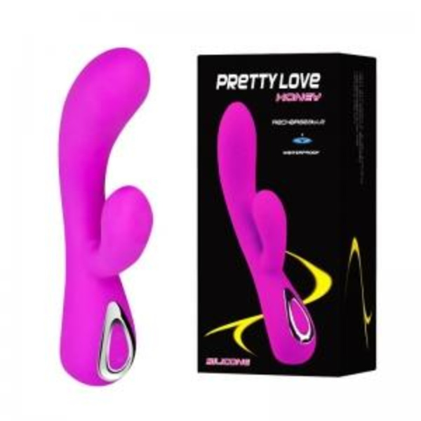 Вибромассажер Pretty Love Honey, перезаряж., водонепрониц._1
