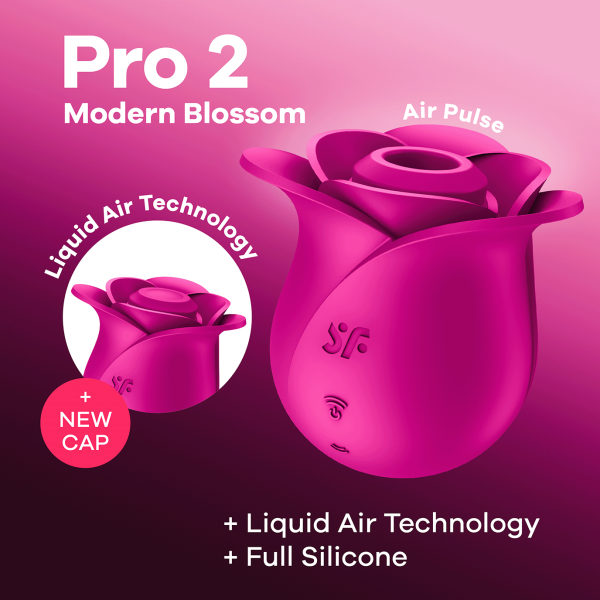 Вакуумный стимулятор клитора Satisfyer Pro 2 Modern Blossom_1