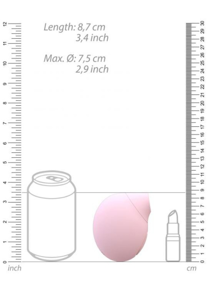 Эргономичный женский массажер Irresistible Seductive, розовый_3