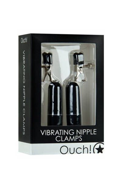 Зажиммы на соски с вибрацией Vibrating nipple clams_1