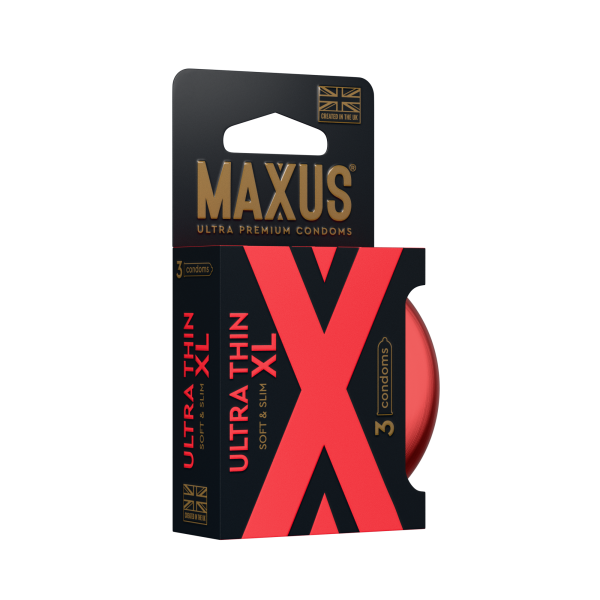Презервативы MAXUS Ultra Thin XL №3 с железным кейсом, ультратонкие увеличенные X-Edition, 3 шт_3