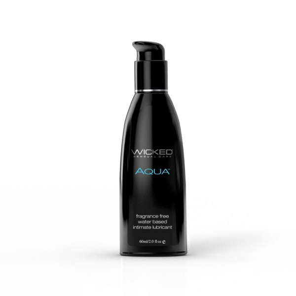 Легкий лубрикант на водной основе с алое Wicked AQUA, 60 мл_1