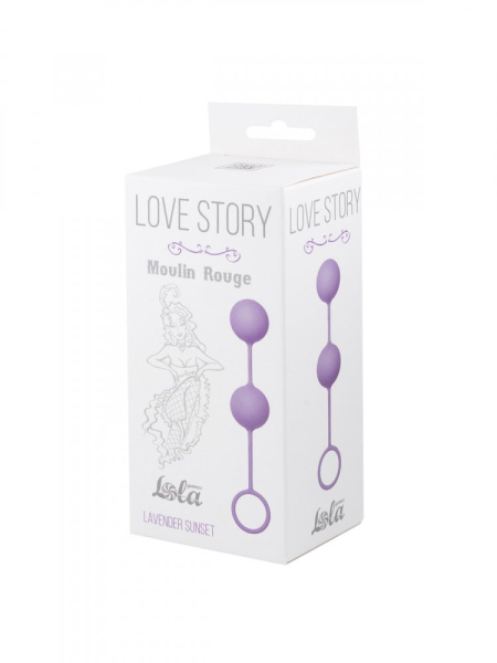Вагинальные шарики Love Story Moulin Rouge purple_2