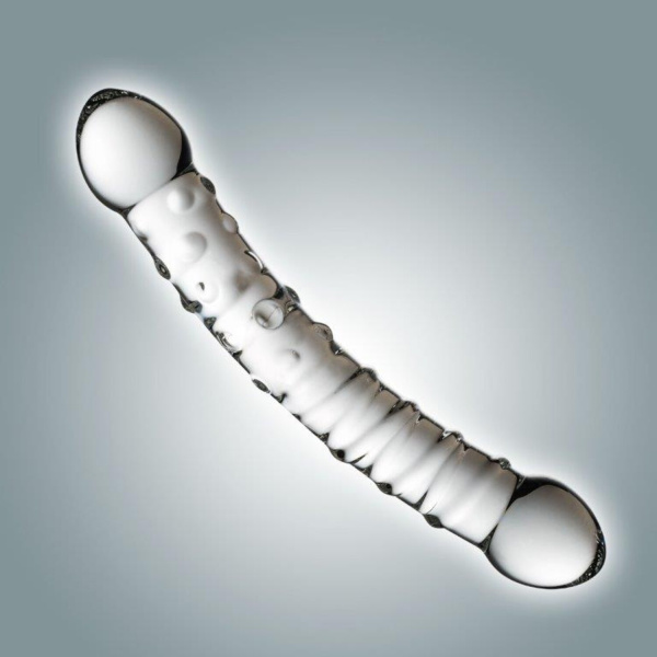 Нереалистичный фаллоимитатор из стекла 0085 BX DD_1