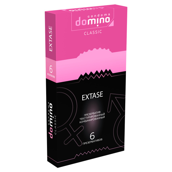 Презервативы DOMINO CLASSIC Extase 6 шт 3947dom_1