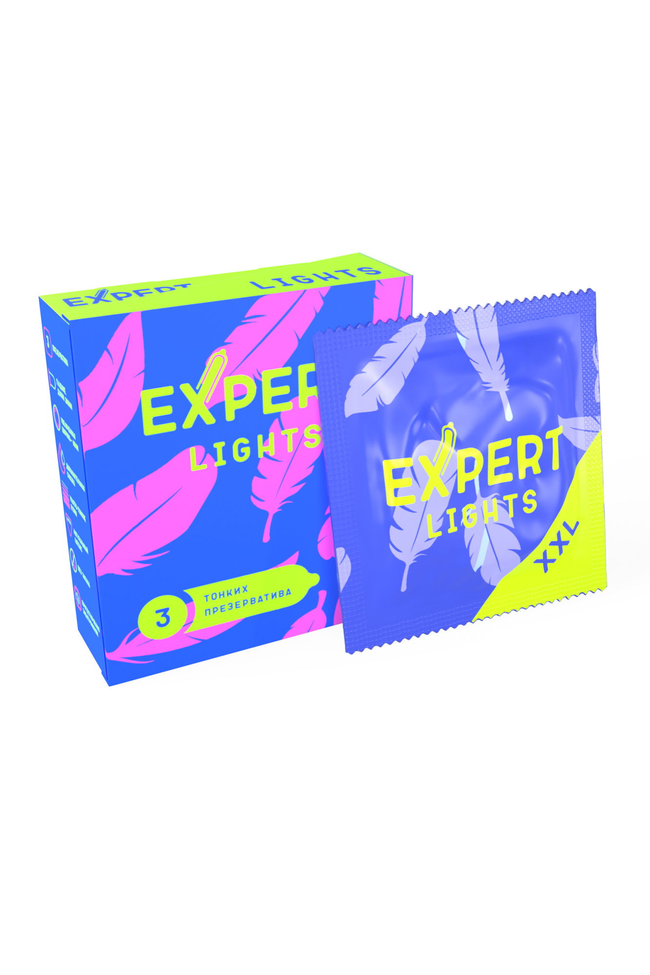 Презервативы EXPERT Lights XXL, ультратонкие, 3 шт_3