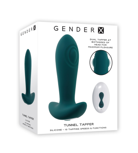 Анальная вибропробка с пультом ДУ Tunnel Tapper_2