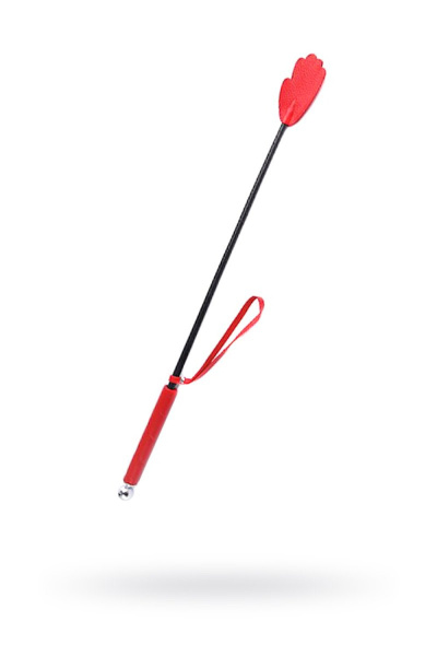 Черно-красный стек с плоской хлопушкой в виде руки_1