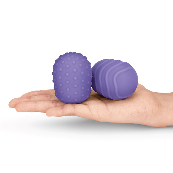 Силиконовые текстурированные насадки для мини Le Wand_3