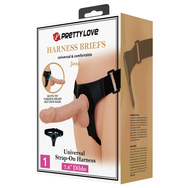 Страпон Pretty Love Jerry BW-022089NR_2