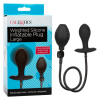 Анальная пробка с грушей LRG WEIGHTED SIL INFLT PLUG_3