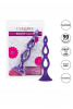 Анальная елочка Silicone Triple Probe, синяя_4
