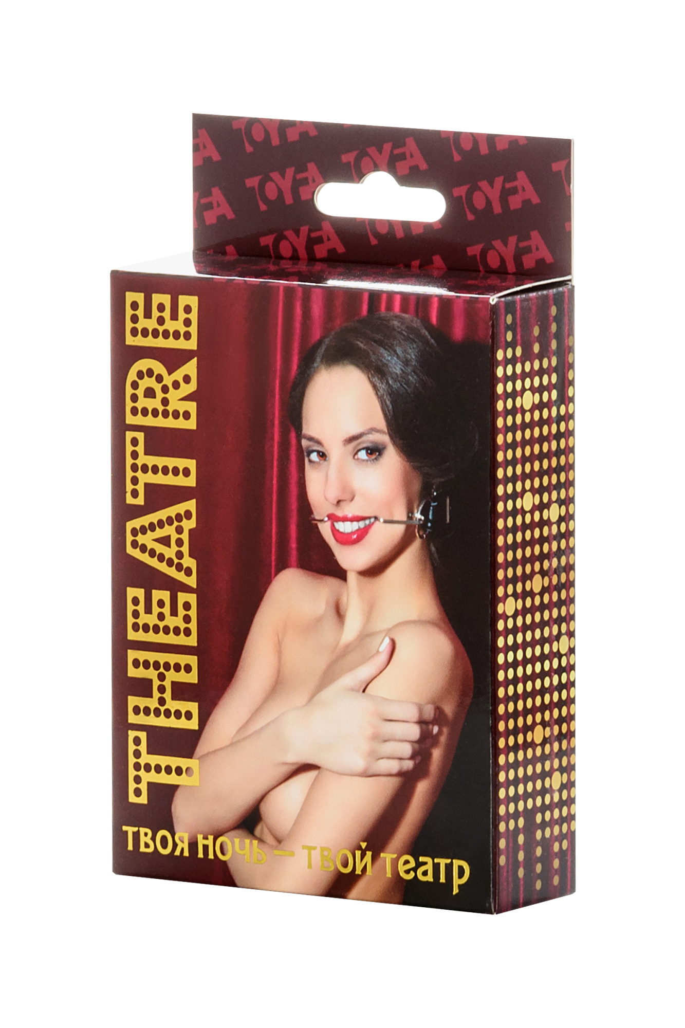 Кляп - крючок TOYFA Theatre, серебряный_4