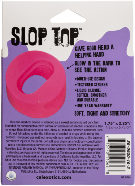 Эрекционное кольцо-бампер из жидкого силикона SLOP TOP FILTHY LUV_6