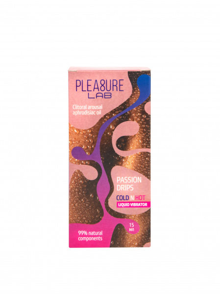 Жидкий Вибратор с Афродизиаком Pleasure Lab Passion Drips Cold n Hot_2
