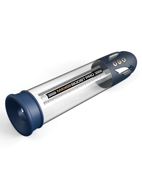 Помпа вакуумная автоматическая мужская Max Boost Pro Flow, синяя_4
