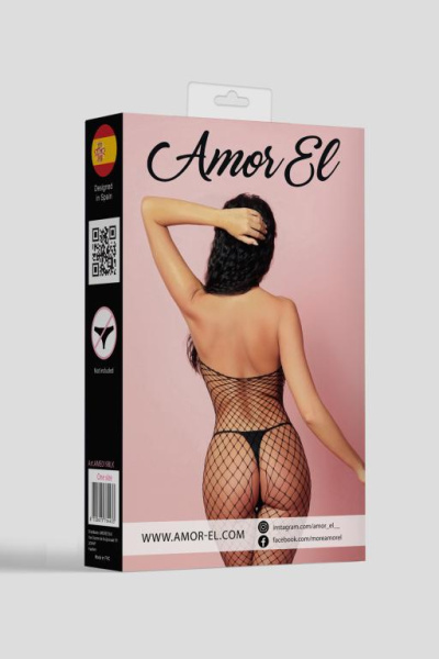 Кетсьюит (боди-комбинезон)  S/L черный_4