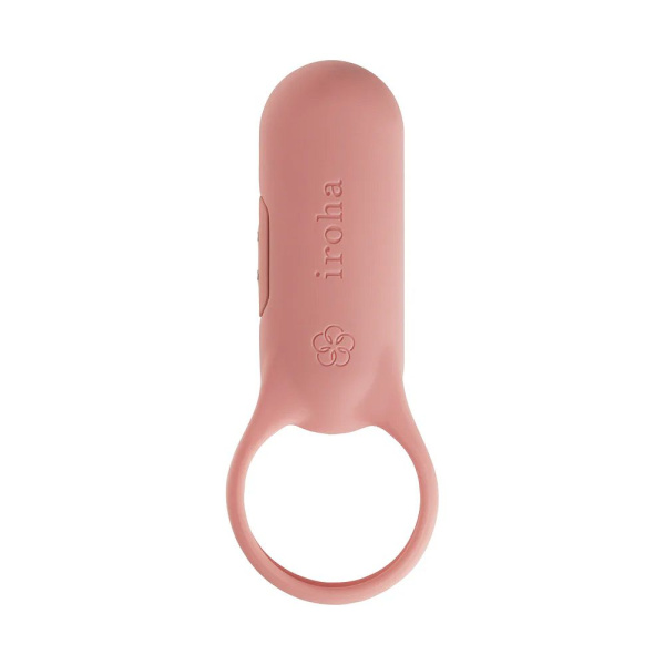 Эрекционное кольцо iroha paiRING+ Coral Pink с усиленной вибрацией_2