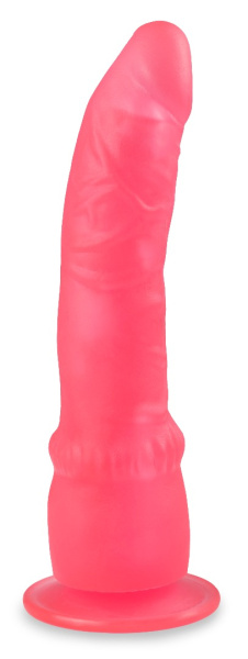 Фаллоимитатор на присоске розовый 210300ru_1