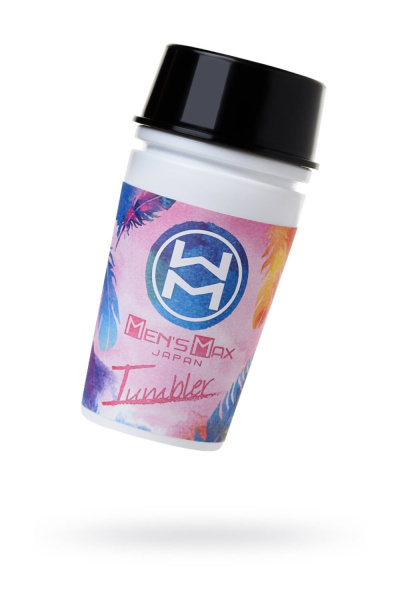 Мастурбатор нереалистичный, Tumbler Spiral MensMax, TPE, белый, 16.3 см_1